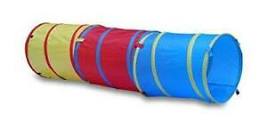 Photo 1 of GigaTent 6 Foot Pop Up Kids Play Tunnel – 3 in 1 Hide and Seek Tube.
