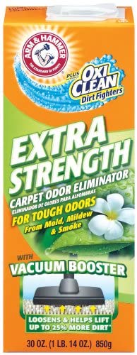 Photo 1 of Arm & Hammer Extra Strength Odor Eliminator for Carpet and Room, 30 Ounce & Amazon Brand - Solimo Gentle & Mild Clear Liquid Hand Soap Refill, Triclosan-free, 56 Fluid Ounces, Pack of 1
LOT OF 2 ITEMS
