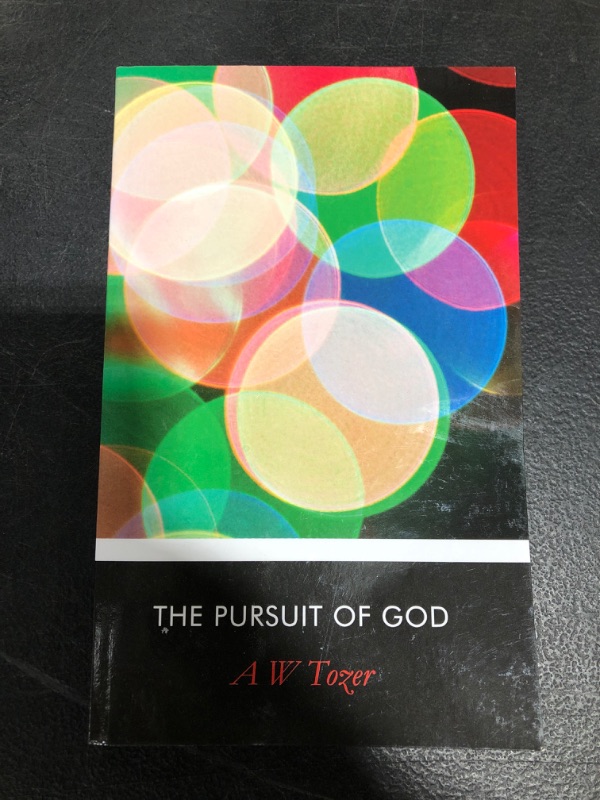 Photo 2 of The Pursuit of God. PAPERBACK EDITION.
