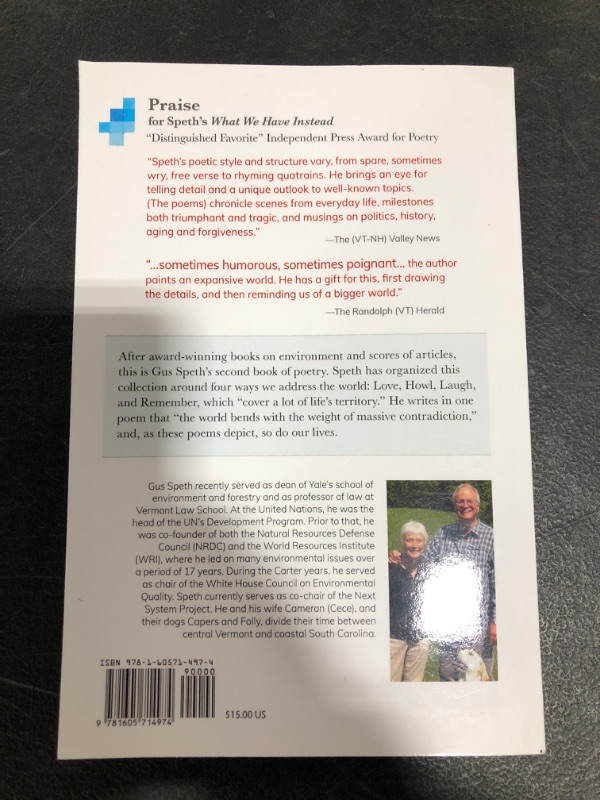 Photo 3 of It's Already Tomorrow: Poems by Gus Speth Paperback – May 7, 2020
