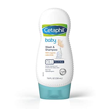 Photo 1 of Cetaphil Baby Wash & Shampoo with Organic Calendula |Tear Free | Paraben, Colorant and Mineral Oil Free | 7.8 Fl. Oz
