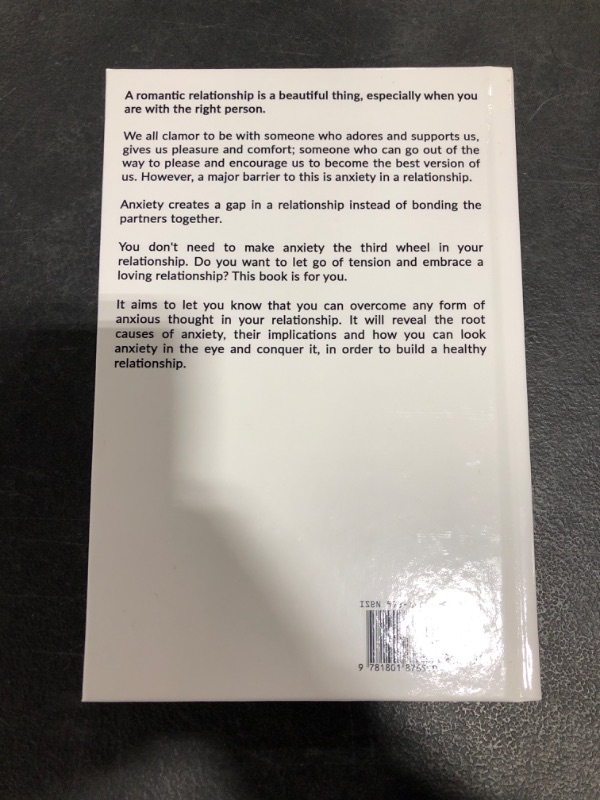 Photo 3 of Overcoming Anxiety in Relationship: Take Away the Pain of Jealousy from your Life: Learn how to Improve your Relationship, Eliminating Insecurity and ... (Emotional Intelligence Mastery 2.0) Hardcover
