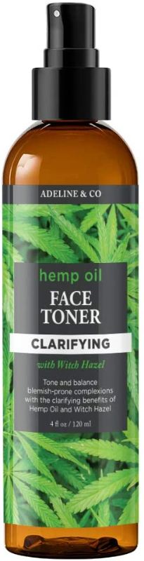 Photo 1 of Hemp Oil Face Toner Clarifying (with Rose), 4 Fl. Oz
