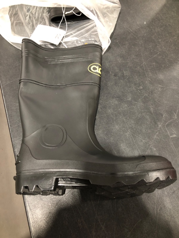 Photo 2 of CLC Rain Boots WORKWEAR. BLACK. SIZE 14.
