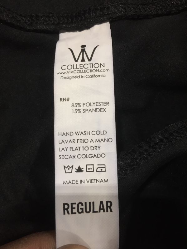 Photo 2 of black elastic leggings, size not listed 