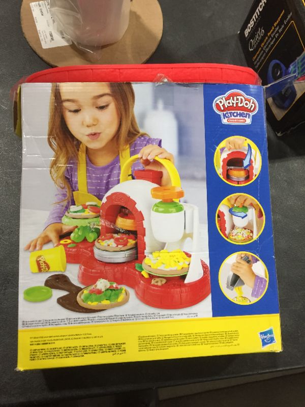 Photo 2 of Play-Doh Stamp 'N Top Pizza Oven Toy with 5 Non-Toxic Colors
