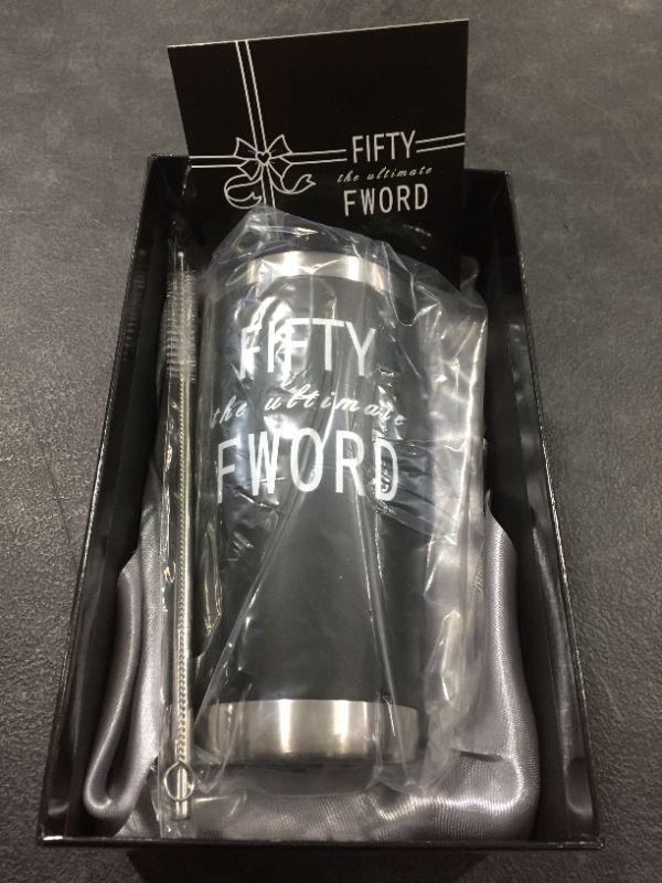 Photo 1 of 50th Birthday Gifts For Men, Women - 1972 50th Birthday Decorations For Men, Women - Gifts for Women Turning 50 - 50 Year Old Gifts For Men, Dad, Mom, Husband, Wife, Friends - 20 Oz Tumbler
