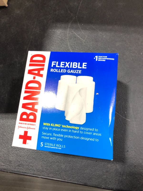 Photo 1 of BANDAID Rolled Gauze Medium 5 Each by Aveeno
