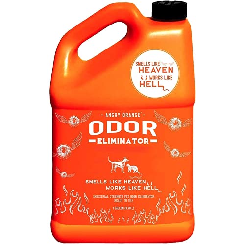 Photo 2 of Barcode for ANGRY ORANGE Pet Odor Eliminator for Home - Citrus Deodorizer for Urine Stains & Strong Smells on Carpet, Furniture, or Floors - Puppy Supplies

