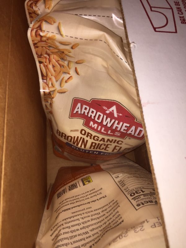 Photo 3 of Arrowhead Mills Organic Brown Rice Flour, Gluten Free, 6 count (Pack of 1), [EXPIRED 09/23/2021]
