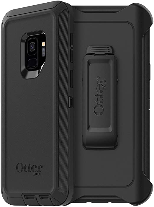 Photo 1 of OTTERBOX DEFENDER SERIES Case for Samsung Galaxy S9 - Retail Packaging - BLACK