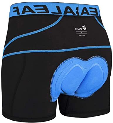 Photo 1 of BALEAF Men's Padded Bike Shorts Cycling Underwear 3D Padding Mountain Biking Bicycle Riding Liner Biker