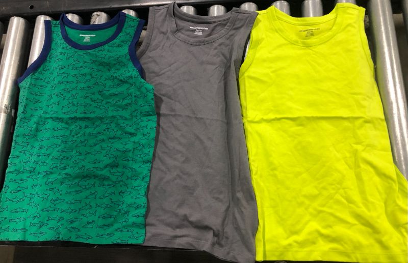 Photo 1 of Amazon Essentials Boys' Sleeveless Tank Tops
