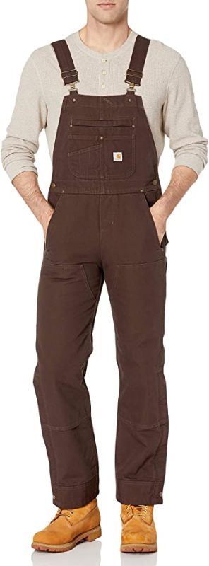 Photo 1 of Carhartt womens Quilt Lined Washed Duck Bib Overall
XS