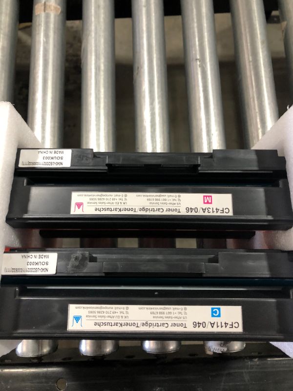 Photo 3 of 410A MFP M477FNW Toner Cartridge: 410A 410X CF410A CF411A CF412A CF413A Compatible for HP Color Pro MFP M477FNW M477FDW M477FDN M452DN M452NW M452DW M377DW M477 M452 Series Printer 4 Packs
