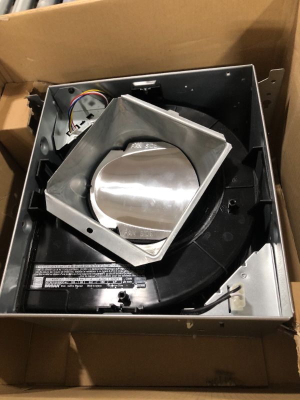 Photo 4 of Broan-NuTone QTXE110150DC Bathroom Ventilation, ENERGY STAR Certified, 110-130-150 CFM Bath Fan, White
