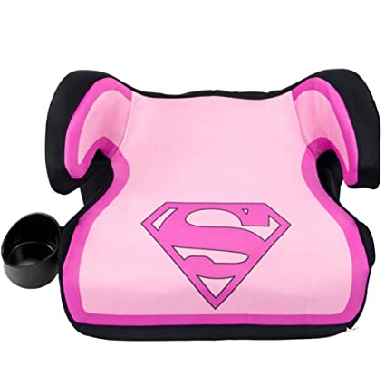 Photo 1 of KidsEmbrace Backless Booster Car Seat, DC Comics Pink Supergirl
