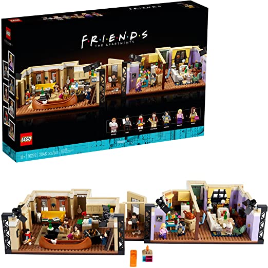 Photo 1 of LEGO The Friends Apartments 10292 Building Kit; Build a Displayable Model with Details from The Iconic TV Show (2,048 Pieces)
