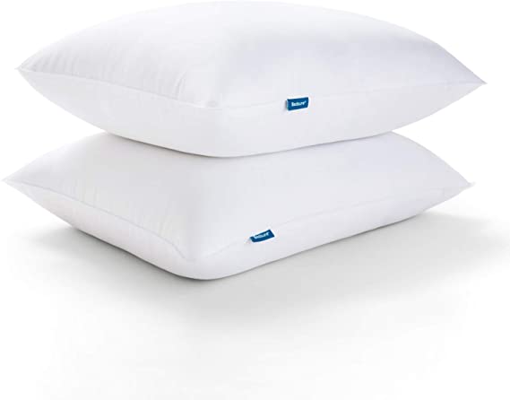 Photo 1 of Bedsure Standard Pillows for Sleeping - Premium Down Alternative Hotel Pillows - Soft Bed Pillows 2 Pack for Side and Back Sleeper (20x26 inches)

