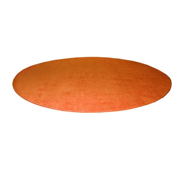 Photo 1 of CIRCLE AREA RUG, ORANGE APPROX. 6FT