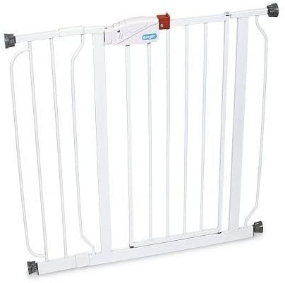 Photo 1 of Regalo Easy Step Walk Thru Gate, White, Fits Spaces between 29" and 39" Wide (White)