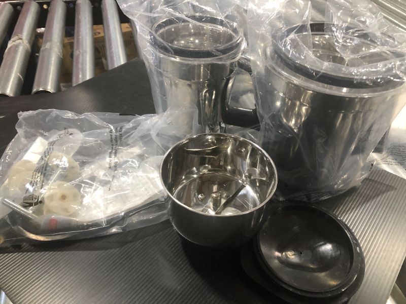 Photo 1 of 
Preethi Steele 3-Jar Mixer Grinder, 550-Watt, Silver