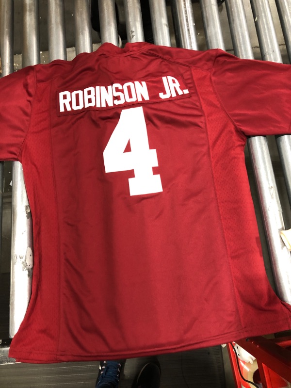 Photo 3 of Men's Brian Robinson Jr. Alabama Crimson Tide Limited Crimson Football College Jersey XL