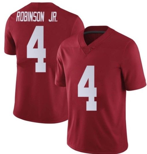 Photo 1 of Men's Brian Robinson Jr. Alabama Crimson Tide Limited Crimson Football College Jersey XL