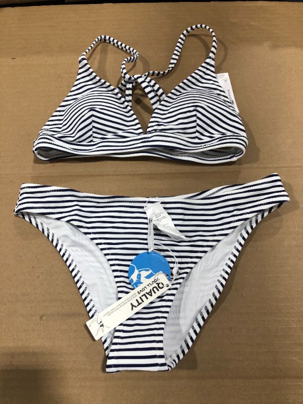 Photo 2 of Hit Summer Stripe Bikini Set (XS)