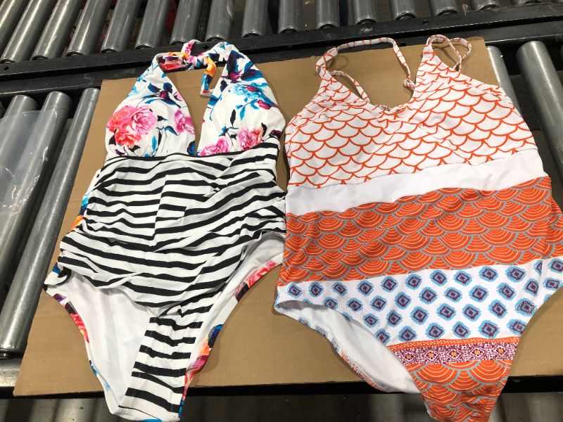 Photo 3 of 2 PACK BATHING SUITS ONE PIECE (0X)