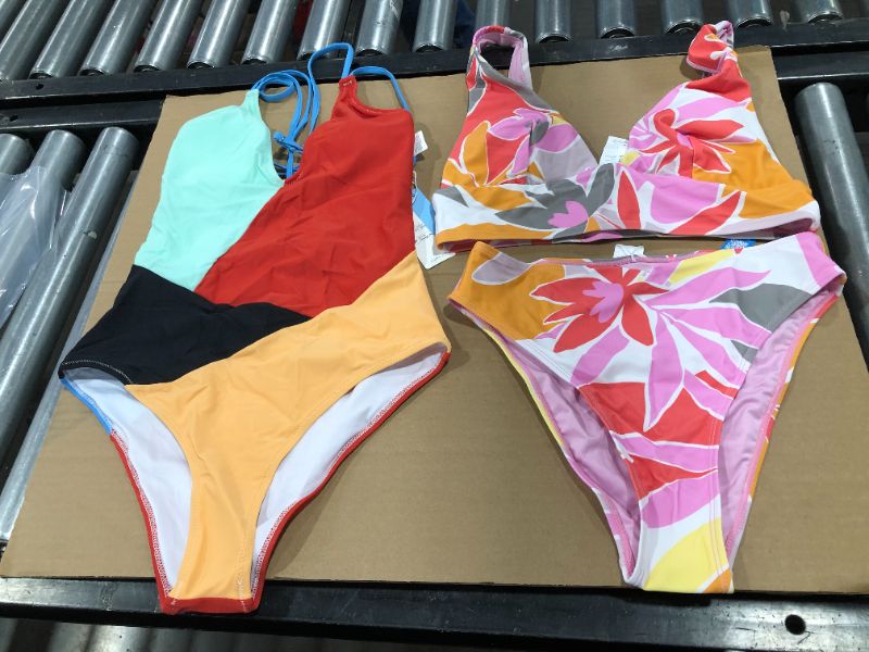 Photo 1 of 2 PACK BATHING SUITS (M)