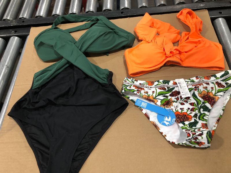 Photo 1 of 2 PACK BATHING SUITS (M)