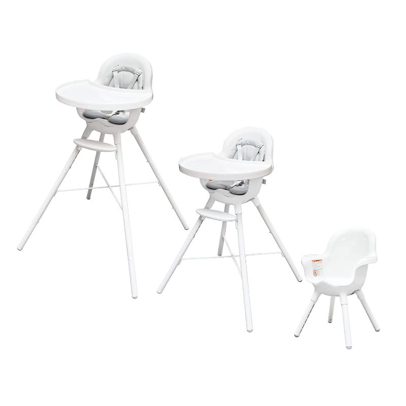 Photo 1 of Boon GRUB 2-in-1 Convertible High Chair for Baby & Toddler Chair with Dishwasher-Safe Seat & Tray
