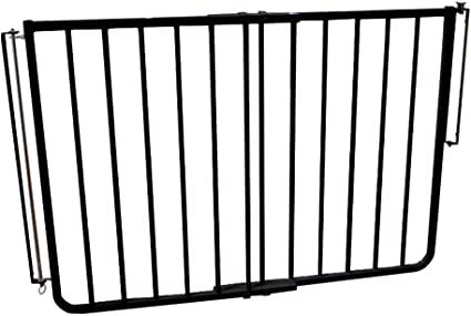 Photo 1 of Cardinal Gates Outdoor Safety Gate, Black, 29.5? tall
