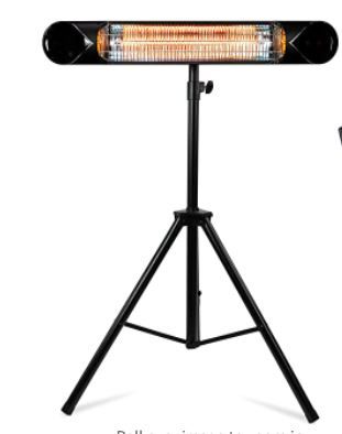 Photo 1 of  Infrared Patio Heater - Electric Patio Heater - Outdoor Heater - Indoor/Outdoor Heater - Wall Heater - Garage Heater - Portable Heater - 1500W - use with Stand - Mount to Ceiling/Wall/ SELLING FOR PARTS ONLY 
