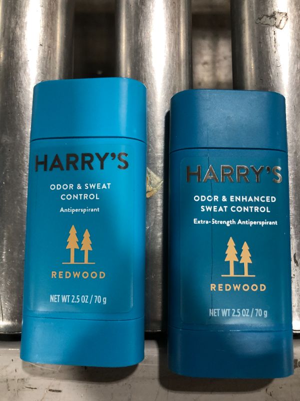 Photo 2 of  2 PACK Harry's Men's Redwood Antiperspirant for Odor and Sweat Control, 2.5 oz
