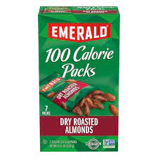 Photo 1 of 2 PACK Emerald Nuts Dry Roasted Almonds, 100 Calorie Packs, 7 Ct
4/30/22