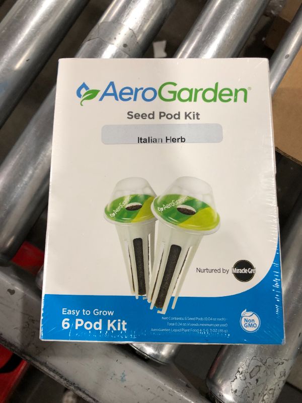 Photo 2 of AeroGarden Assorted Italian Herb Seed Pod Kit (6-pod)
