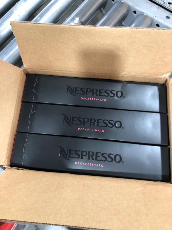 Photo 1 of 30 qt Nespresso Decaffinato pods 
bb 5/31/22