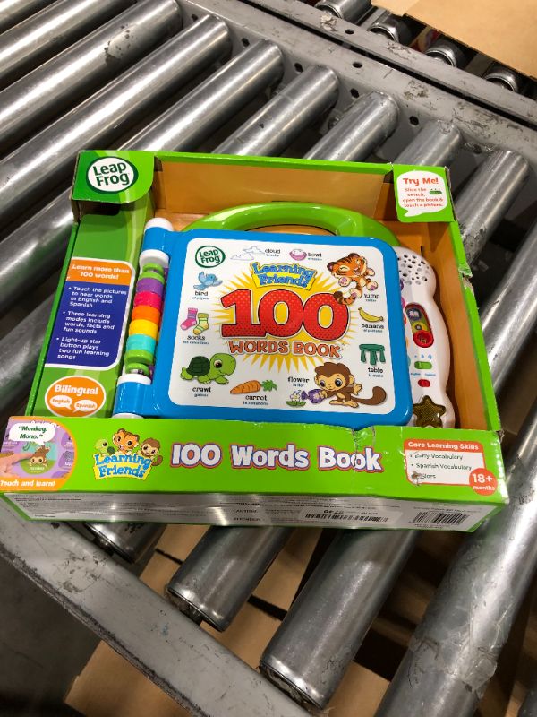 Photo 2 of LeapFrog Learning Friends 100 Words Book
