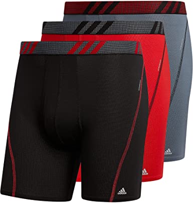 Photo 1 of adidas Men's Sport Performance Mesh Boxer Brief Underwear (3-Pack)
size xl