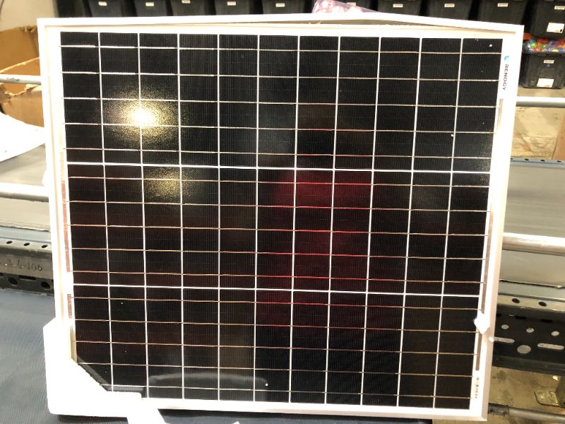 Photo 2 of Renogy 50 Watt 12 Volt Monocrystalline Solar Panel