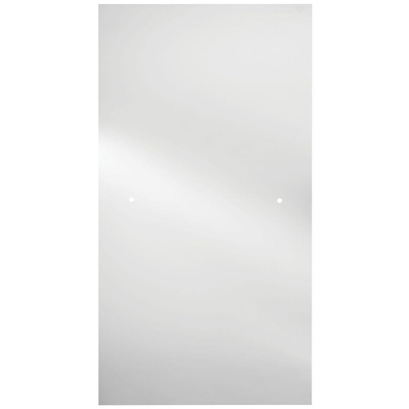 Photo 1 of Delta 24-3/8 in. x 63-1/8 in. x 1/4 in. (6 mm) Frameless Pivot Shower Door Glass Panel in Clear (For 27-30 in. Doors)