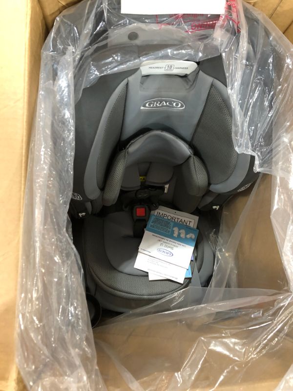 Photo 1 of Graco SlimFit3 LX 3 in 1 Car Seat | Space Saving Car Seat Fits 3 Across in Your Back Seat, Kunningham
