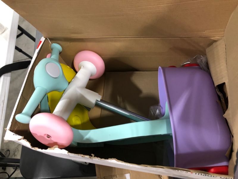 Photo 1 of Skip Hop 3-in-1 Baby Activity Push Walker to Toddler Scooter, Zoo Unicorn
