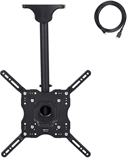 Photo 1 of Amazon Basics Ceiling TV Mount for 24-65 inch TVs up to 100 lbs, max VISA 400x400
