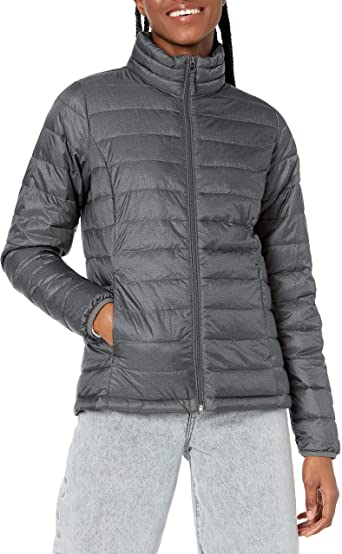 Photo 1 of Amazon Essentials Women's Lightweight Long-Sleeve Full-Zip Water-Resistant Packable Puffer Jacket
LARGE 