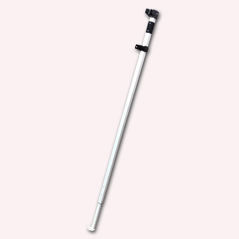 Photo 1 of  10' x 10' Slant Leg Instant Up Canopy Extended Adjustable Leg Parts w/Slider (White)