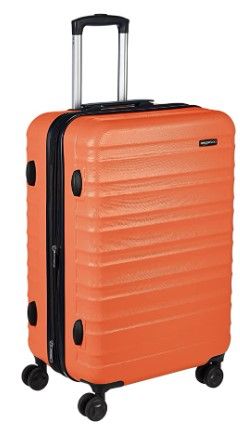 Photo 1 of Amazon Basics 26-Inch Hardside Spinner, Orange