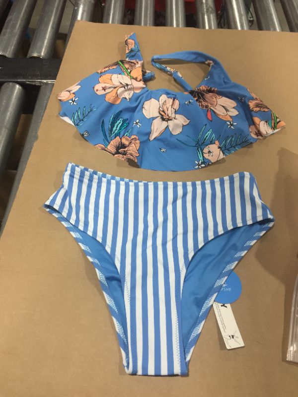 Photo 2 of Annie Fuchsia Wrap Ruched Back Hook Bikini xs 